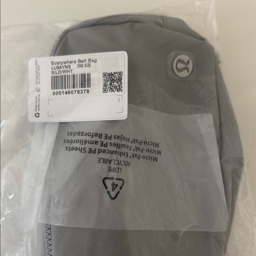 Gray Everywhere Belt Bag